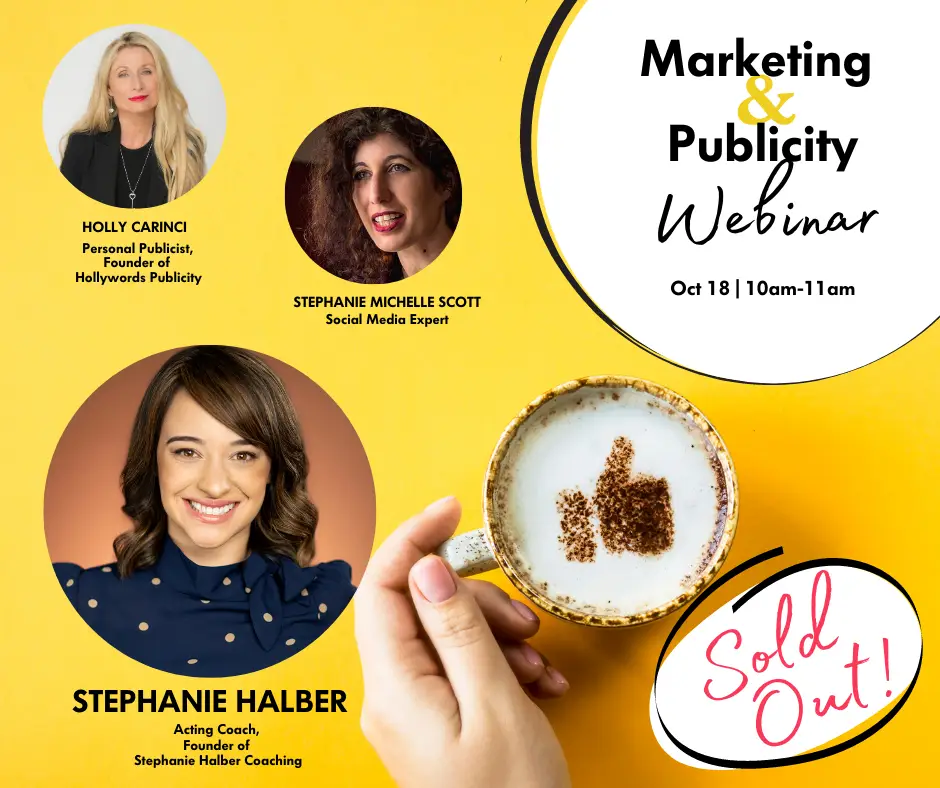 Marketing and Publicity Webinar Poster